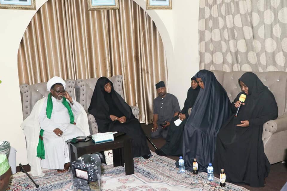 family of martyrs visit sheikh zakzaky in abj on sun 19 sept 2021 